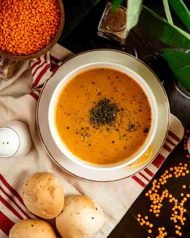 خرید و قیمت سوپ نیمه اماده عدس + فروش صادراتی
